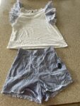 Worn once Authentic Chloe Top&Short 12yr/6 UK