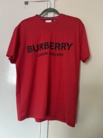 Worn once Authentic Burberry T-Shirt Size XS/8-12 UK