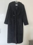 Used Max Mara Alpaca Wool Coat 10 UK