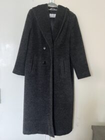 Used Max Mara Alpaca Wool Coat 10 UK