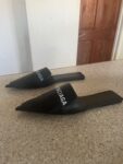 BNWB Balenciaga Fringe Flat Knife Mules 37EU/4UK