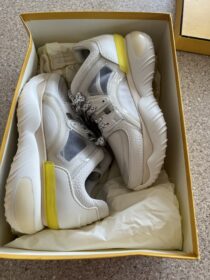 Authentic Used FENDI Trainers Size 37 EU/4 UK – Excellent Condition