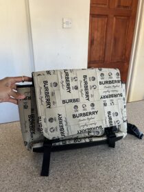 Worn once authentic Burberry Rucksack/Satchel